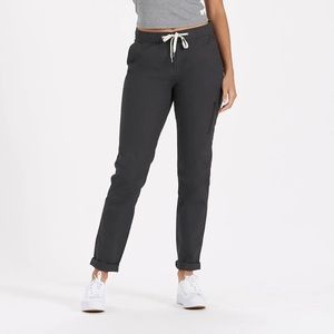 Vuori Ripstop pant Charcoal NWT